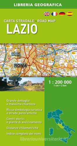 Lazio 1:200.000 edito da Libreria Geografica