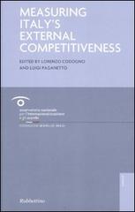 Measuring Italy's external competitiveness edito da Rubbettino