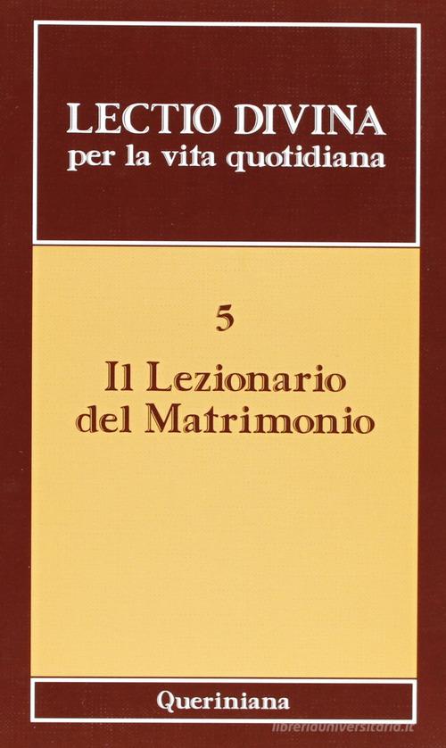 Lectio divina per la vita quotidiana vol.5 di Gilberto Gillini, Mariateresa Zattoni Gillini, Patrizio Rota Scalabrini edito da Queriniana