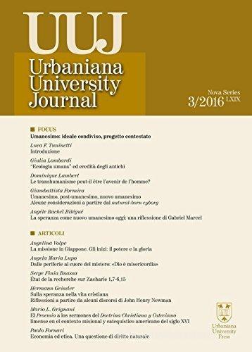 Urbaniana University Journal. Euntes Docete (2013). Ediz. integrale vol. 3 di Angèle Rachel Bilégué, Giambattista Formica, Dominique Lambert edito da Urbaniana University Press