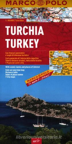 Turchia 1:800.000. Ediz. multilingue edito da Marco Polo