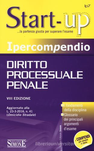 Ipercompendio diritto processuale penale edito da Edizioni Giuridiche Simone