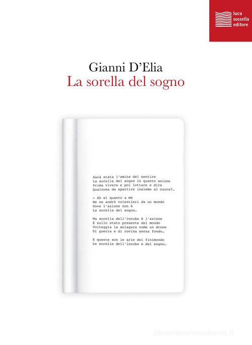 La sorella del sogno di Gianni D'Elia edito da Luca Sossella Editore