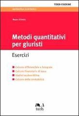 Metodi quantitativi per giuristi. Esercizi di Mauro D'Amico edito da EGEA Tools