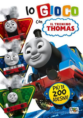 Io gioco con trenino Thomas. Con adesivi di Elisa Carati edito da Pon Pon Edizioni