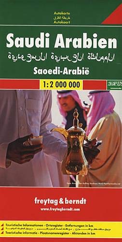 Arabia Saudita 1:2.000.000 edito da Freytag & Berndt