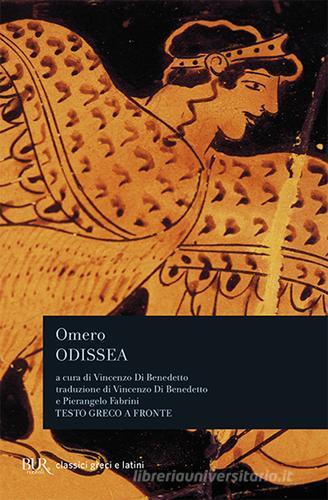 Odissea. Testo greco a fronte di Omero: Bestseller in Poeti - 9788817020718