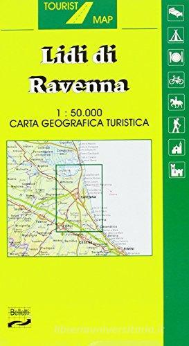 Lidi di Ravenna 1:50.000 edito da Belletti