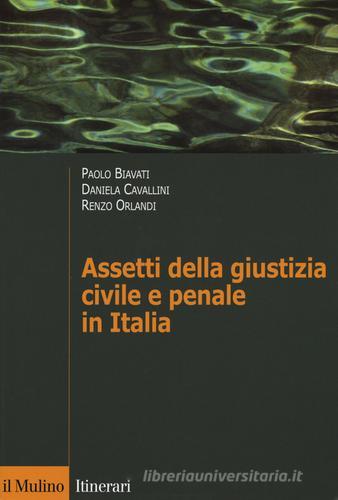 Assetti della giustizia civile e penale in Italia di Paolo Biavati, Daniela Cavallini, Renzo Orlandi edito da Il Mulino