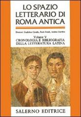 Lo spazio letterario di Roma antica vol.5 edito da Salerno