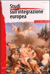 Studi sull'integrazione europea (2011) vol.3 edito da Cacucci