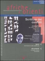 Afriche e orienti vol. 4 (2004)-1 (2005) edito da Aiep