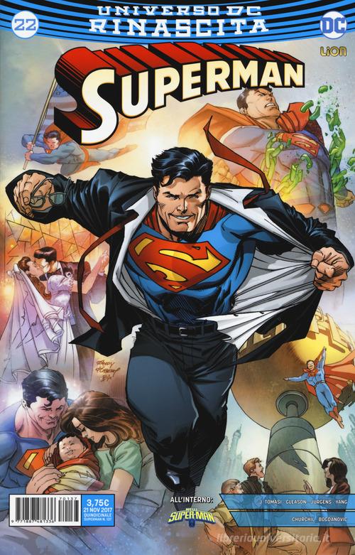 Rinascita. Superman vol.22 edito da Lion