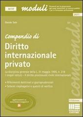 Compendio di diritto internazionale privato di Davide Sole edito da Maggioli Editore