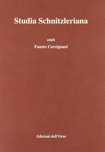 Studia schnitzleriana edito da Edizioni dell'Orso