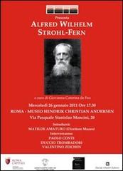 Alfred Wilhelm Strohl-Fern edito da Ghaleb