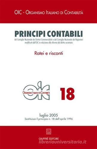 Principi contabili vol.18 edito da Giuffrè