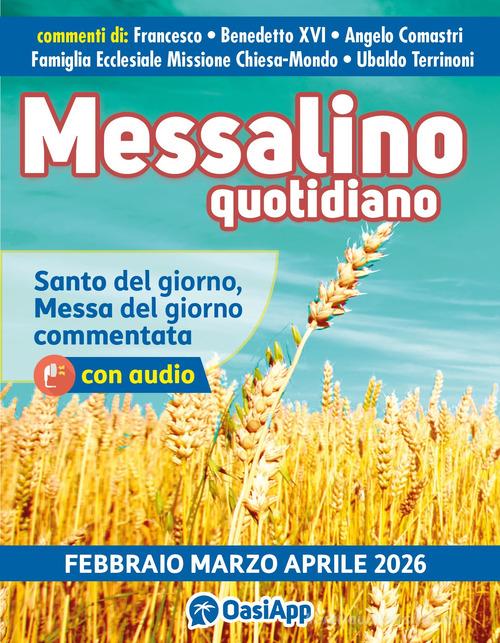 Messalino quotidiano (2026) vol. 20 edito da OasiApp La Pietra d'Angolo