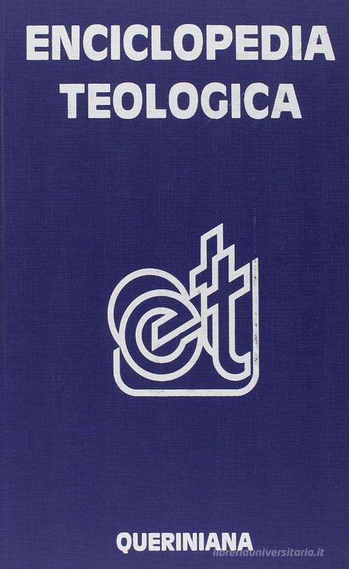 Enciclopedia teologica di Peter Eicher edito da Queriniana