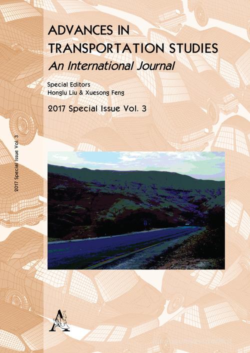 Advances in transportation studies. Special issue (2017) vol.3 edito da Aracne
