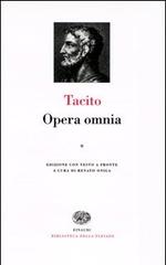 Opera omnia. Testo latino a fronte vol.2 di Publio Cornelio Tacito edito da Einaudi