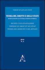 Teoria del diritto e dello Stato di Massimo Siclari, Beniamino Caravita di Toritto, Bjarne Melkevik edito da Aracne