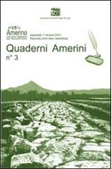 Quaderni amerini vol.3 edito da Gruppo Albatros Il Filo