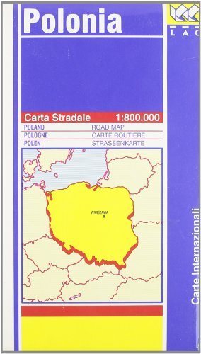 Polonia 1:800.000 edito da LAC