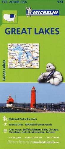 Great lakes 1:1.267.200 edito da Michelin Italiana