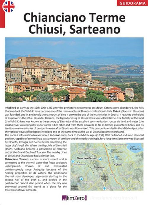 Chianciano Terme, Sarteano, Chiusi. Ediz. inglese edito da KMZero