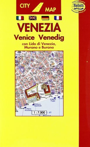 Venezia 1:7.000 edito da Belletti
