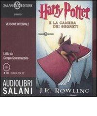 Harry Potter e la camera dei segreti letto da Giorgio Scaramuzzino. Audiolibro. 8 CD Audio. Ediz. integrale vol.2 di J. K. Rowling edito da Salani