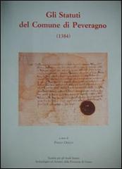 Gli statuti di Peveragno (1384) edito da Soc. Studi Stor. Archeologici