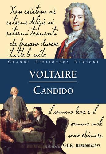 Candido di Voltaire edito da Rusconi Libri