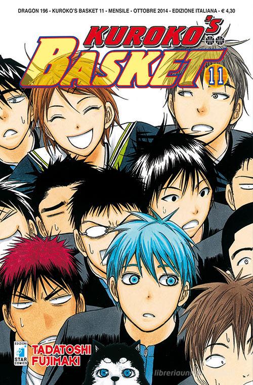 Kuroko's basket vol.11 di Tadatoshi Fujimaki edito da Star Comics