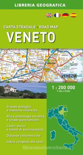 Veneto 1:200.000 edito da Libreria Geografica