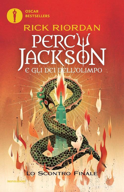 Lo scontro finale. Percy Jackson e gli dei dell'Olimpo vol.5 di Rick Riordan edito da Mondadori