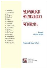 Fenomenologia. Psicopatologia e psicoterapia edito da Edizioni Univ. Romane