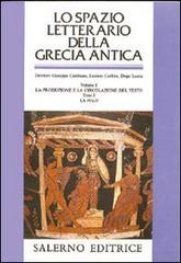 Lo spazio letterario della Grecia antica vol.1.1 edito da Salerno