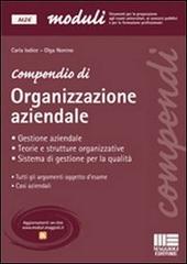 Compendio di organizzazione aziendale di Carla Iodice, Olga Nonino edito da Maggioli Editore
