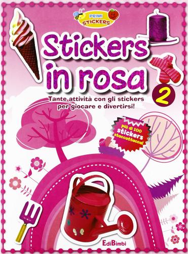 Stickers in rosa 2 edito da Edibimbi