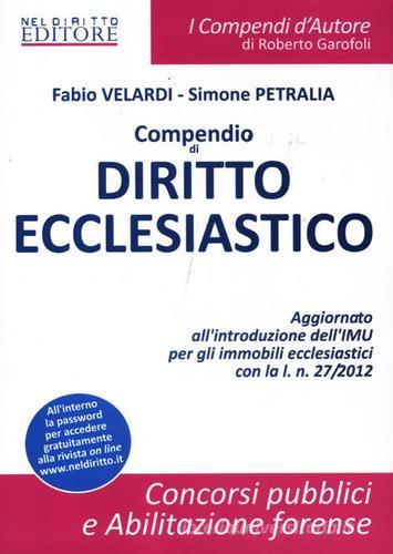 Compendio di diritto ecclesiastico di Fabio Velardi, Simone Petralia edito da Neldiritto.it