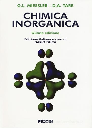 Chimica inorganica di Gary L. Miessler, Donald A. Tarr edito da Piccin-Nuova Libraria