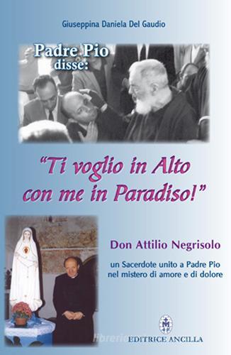Padre Pio disse: «ti voglio in alto con me in paradiso!». Don Attilio Negrisolo, un sacerdote unito a padre Pio nel mistero di amore e di dolore di Giuseppina Daniela Del Gaudio edito da Editrice Ancilla
