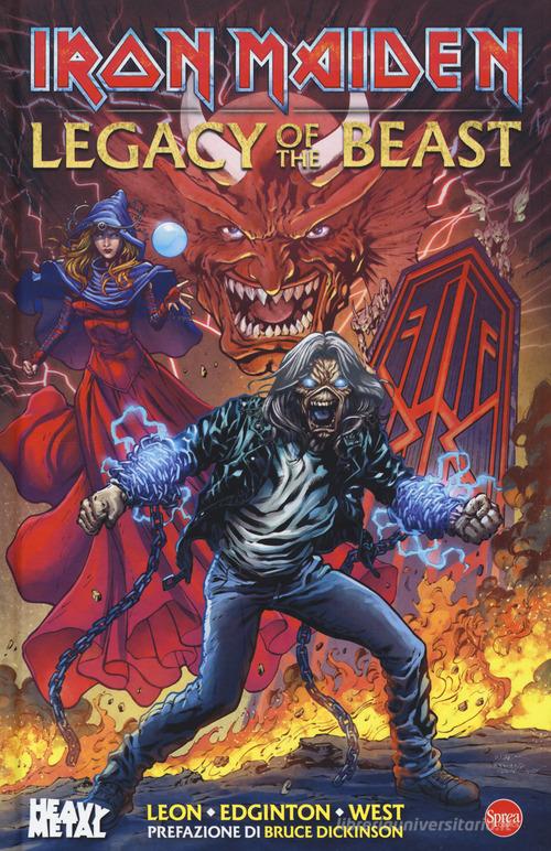Iron Maiden. Legacy of the Beast. Ediz. a colori di Llexi Leon, Ian Edginton edito da Sprea Editori