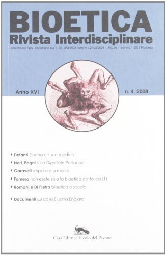 Bioetica (2008) vol.4 edito da Vicolo del Pavone