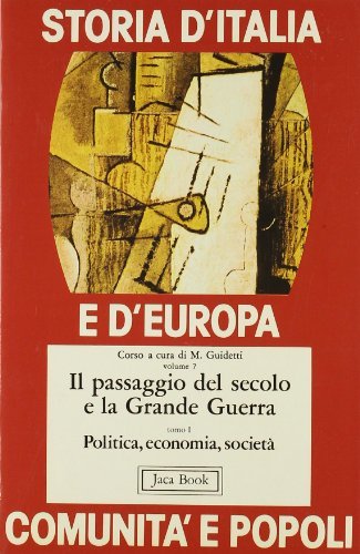 Storia d'Italia e d'Europa. Comunità e popoli vol.7.1 edito da Jaca Book
