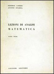 Lezioni di analisi matematica vol.1 di Federico Cafiero, Antonio Zitarosa edito da Liguori