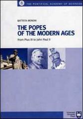 The Popes of the modern Ages. From Pius IX to John Paul II di Battista Mondin edito da Urbaniana University Press
