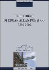 Il ritorno di Edgar Allan Poe & Co. 1809-2009 edito da Liguori